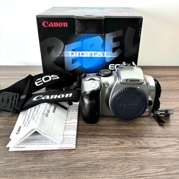 Canon EOS Digital Rebel Digital Camera - Silver - Picture 1 of 2